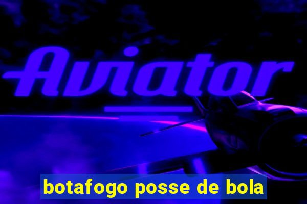 botafogo posse de bola