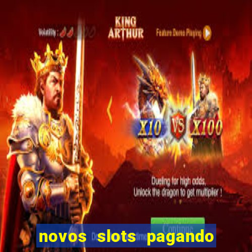 novos slots pagando no cadastro