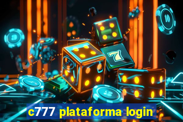 c777 plataforma login