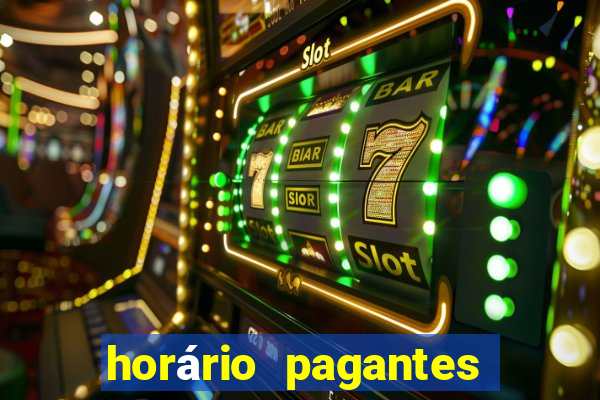 horário pagantes do fortune tiger