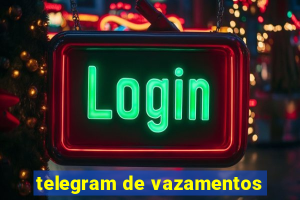 telegram de vazamentos