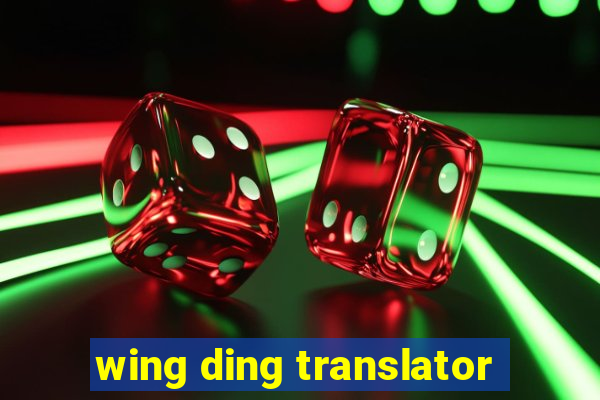 wing ding translator