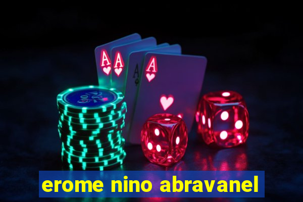 erome nino abravanel