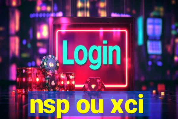 nsp ou xci