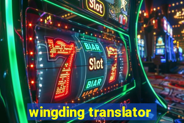 wingding translator