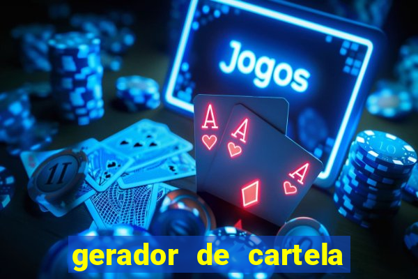 gerador de cartela de bingo para chá de bebê