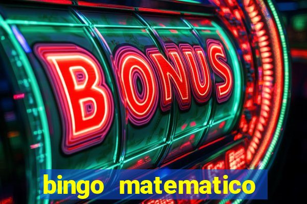 bingo matematico para ensino medio