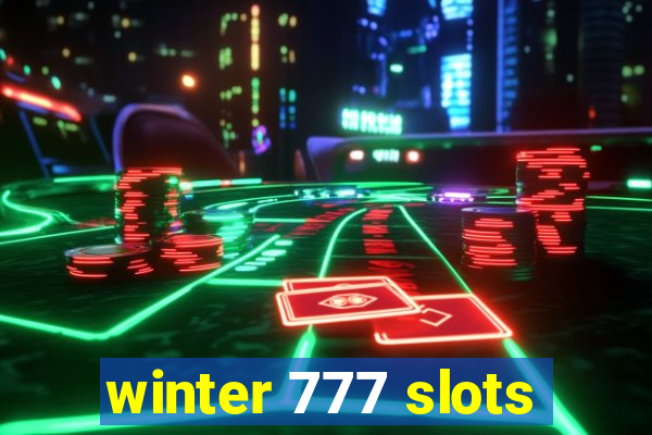 winter 777 slots